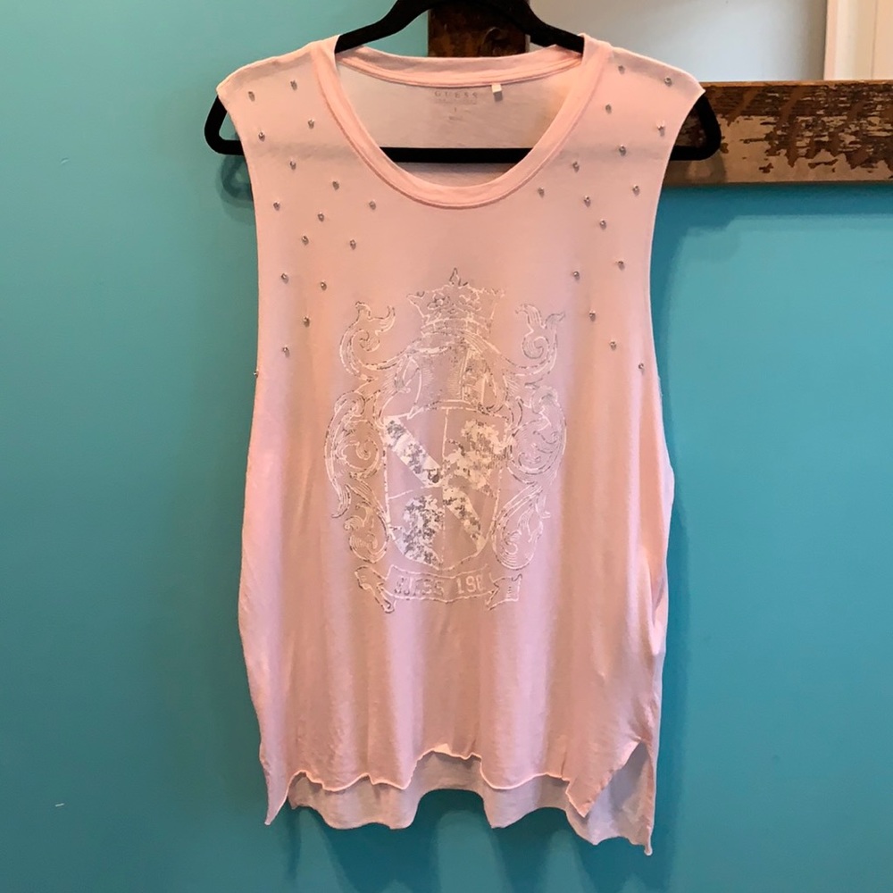 2/$10  Guess Oversize Tank Top